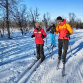 5M: Cross-country skiing in Tromsø