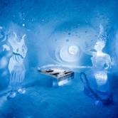 Art Suite at he Icehotel in Jukkasjärvi, Sweden