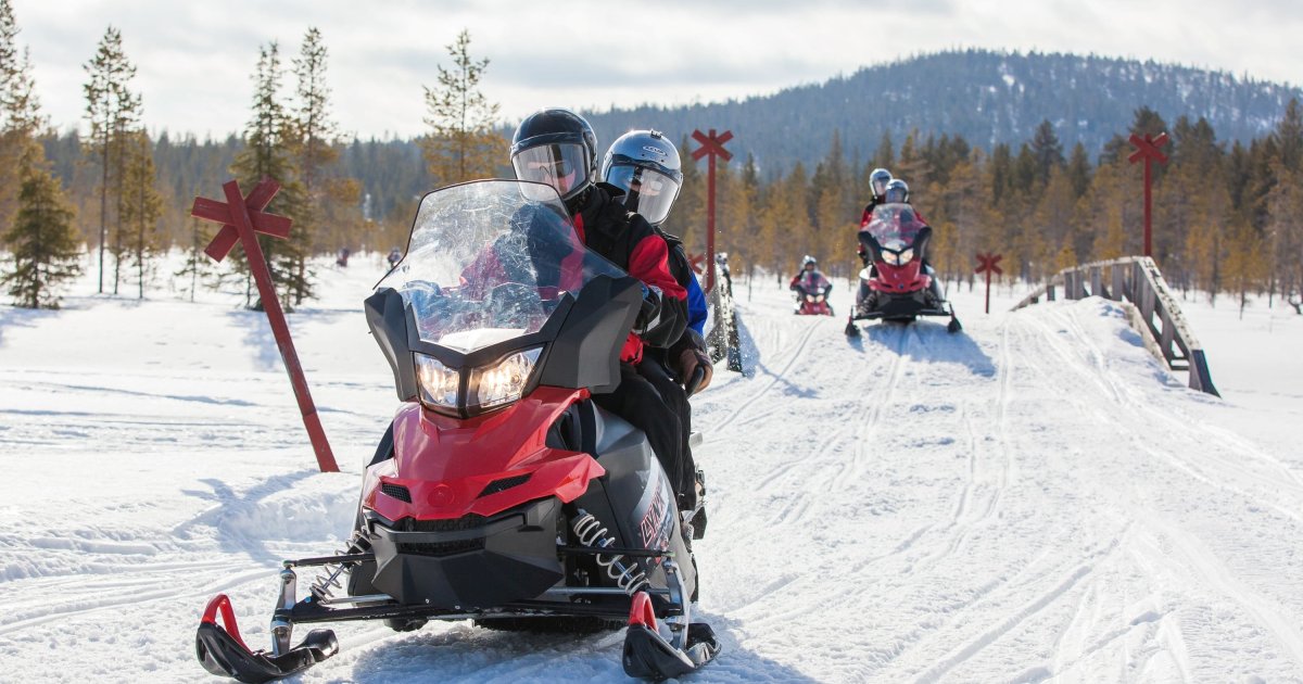 Snowmobile & Dog Sledding Adventure / Authentic Scandinavia