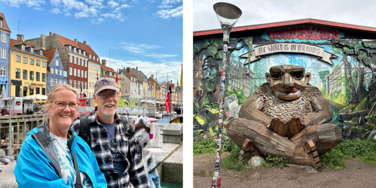Nyhavn and Christiania in Copenhagen