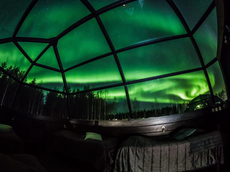 Photo: Arctic SnowHotel & Glass Igloos