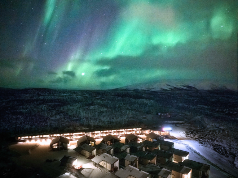 ​  Photo: Santa's Hotel Rakka in Kilpisjärvi  ​